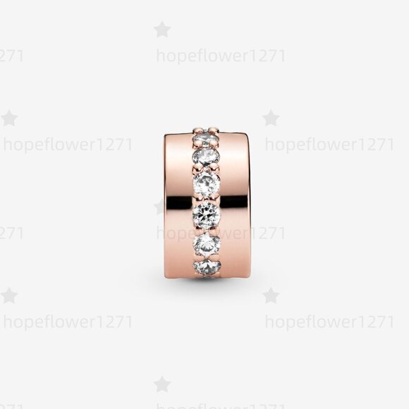 Pandora Sparkling Row Spacer Charm - Picture 2 of 5